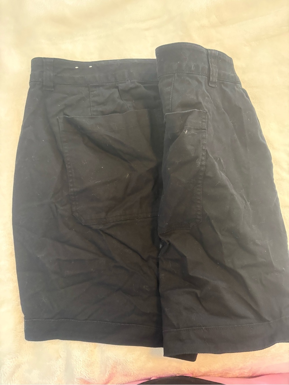Lane Bryant Black Cargo Shorts for women